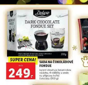 Lidl Sada na čokoládové fondue nabídka