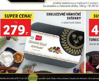 Lidl Exkluzivní vánoční sušenky nabídka