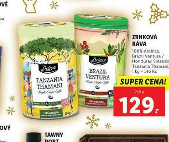 Lidl Zrnková káva nabídka