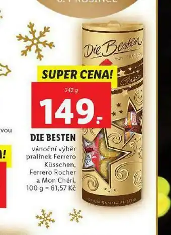 Lidl Die besten pralinky nabídka