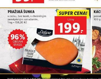 Lidl Pražská šunka nabídka