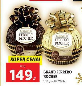 Lidl Grand ferrero rocher nabídka