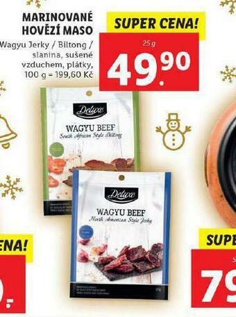 Lidl Marinované hovězí maso nabídka