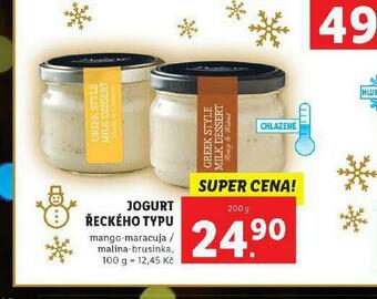 Lidl Jogurt řeckého typu nabídka