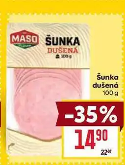 Billa Šunka dušená 100 g nabídka