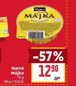 Billa Hamé Májka 75 g nabídka