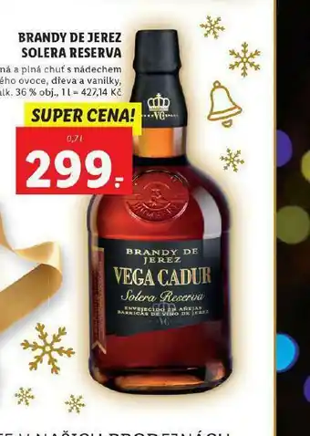 Lidl Brambory de jerez solera reserva nabídka