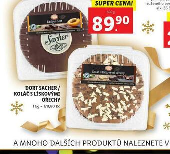 Lidl Dort sacher nabídka