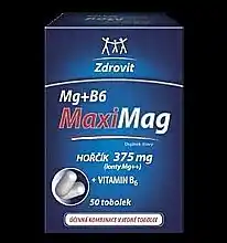 Benu MaxiMag Hořčík 375 mg + B6 50 tobolek nabídka