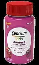 Benu Centrum Kids Gummies malina a jahoda želé 60 ks nabídka