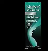 Benu Nasivin Sensitive 0,5 mg/ml nosní sprej, roztok 10 ml nabídka