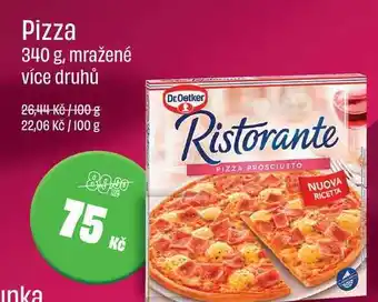 BonVeno Dr.Oetker Pizza 340 g, mražené více druhů nabídka