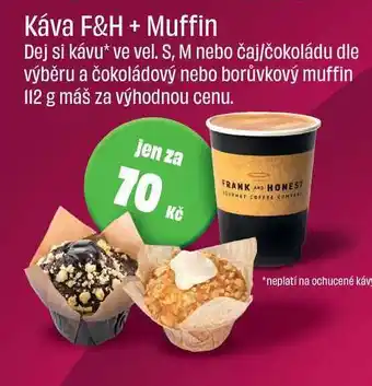 BonVeno Káva F&H + Muffin 112 g nabídka