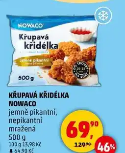 Penny Market KŘUPAVÁ KŘIDÉLKA NOWACO jemně pikantní, nepikantní mražená, 500 g nabídka