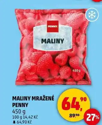 Penny Market MALINY MRAŽENÉ PENNY, 450 g nabídka