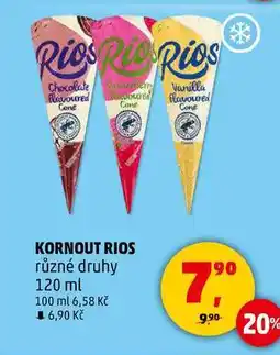 Penny Market KORNOUT RIOS různé druhy, 120 ml nabídka