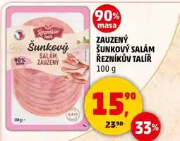 Penny Market ZAUZENÝ ŠUNKOVÝ SALÁM ŘEZNÍKŮV TALÍŘ, 100 g nabídka