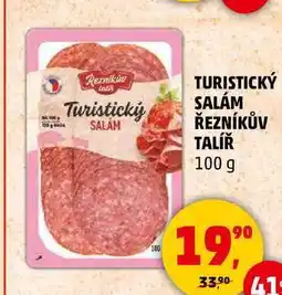 Penny Market TURISTICKÝ SALÁM ŘEZNÍKŮV TALÍŘ, 100 g nabídka