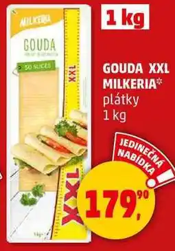 Penny Market GOUDA XXL MILKERIA plátky, 1 kg nabídka