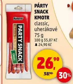 Penny Market PÁRTY SNACK KMOTR classic, uherákové, 75 g nabídka