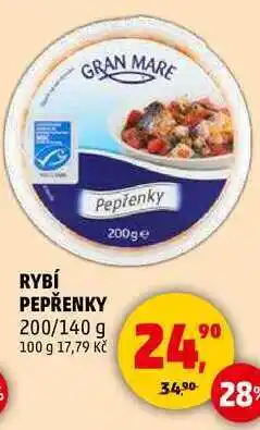 Penny Market GRAN MARE RYBÍ PEPŘENKY, 200/140 g nabídka