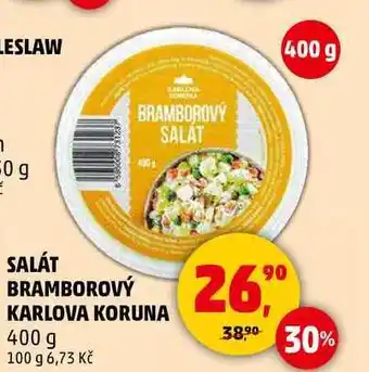 Penny Market SALÁT BRAMBOROVÝ KARLOVA KORUNA, 400 g nabídka