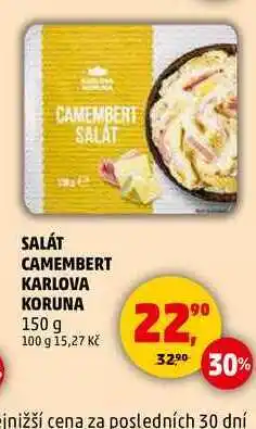 Penny Market SALÁT CAMEMBERT KARLOVA KORUNA, 150 g nabídka