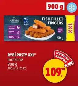 Penny Market Rybí prsty XXL mražené, 900 g nabídka