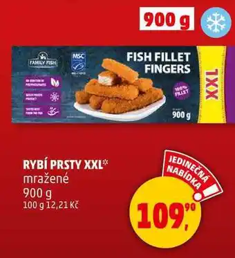 Penny Market Rybí prsty XXL mražené, 900 g nabídka