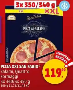 Penny Market Pizza XXL SAN FABIO Salami, 3 x 340 g nabídka