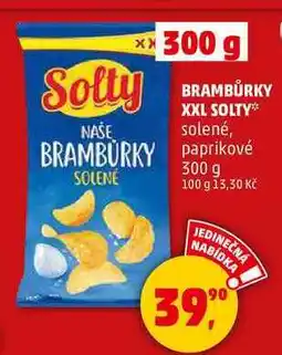 Penny Market BRAMBŮRKY XXL SOLTY solené, 300 g nabídka