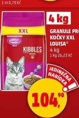 Penny Market GRANULE PRO KOČKY XXL LOUISA, 4 kg nabídka