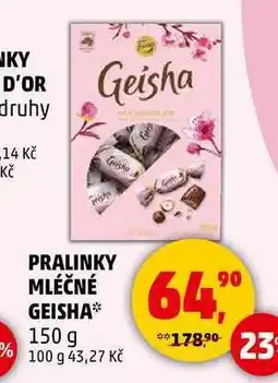 Penny Market PRALINKY MLÉČNÉ GEISHA, 150 g nabídka