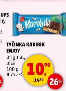 Penny Market TYČINKA KARIBIK ENJOY original, bílá, 100 g nabídka