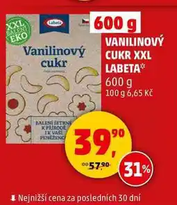 Penny Market VANILINOVÝ CUKR XXL LABETA, 600 g nabídka