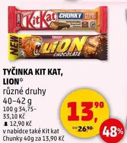 Penny Market Nestlé Lion, 40-42 g nabídka