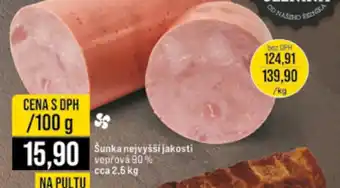 Jip Šunka nejvyšší jakosti vepřová 90% nabídka