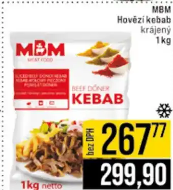 Jip MBM Hovězí kebab krájený nabídka