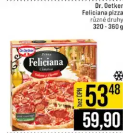 Jip Dr. Oetker Feliciana pizza nabídka