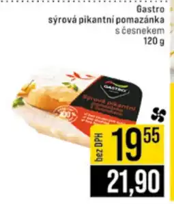 Jip Gastro sýrová pikantní pomazánka nabídka