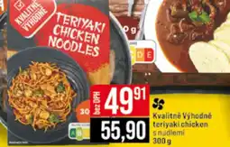 Jip Kvalitně Výhodně teriyaki chicken snudlemi nabídka