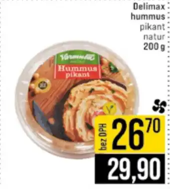 Jip Delimax hummus pikant natur nabídka