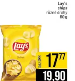 Jip Lay's chips nabídka