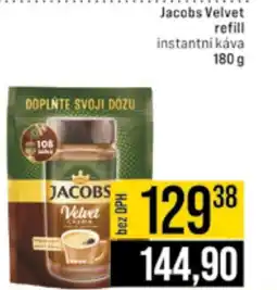 Jip Jacobs Velvet refill instantni káva nabídka