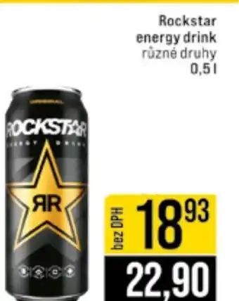 Jip Rockstar energy drink nabídka