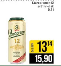 Jip Staropramen 12 světlý ležák nabídka