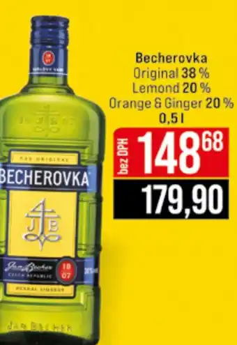 Jip Becherovka nabídka