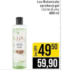 Jip Lux Botanicals: sprchový gel nabídka