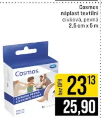 Jip Cosmos Cosmos náplast textilní cívková, pevná nabídka