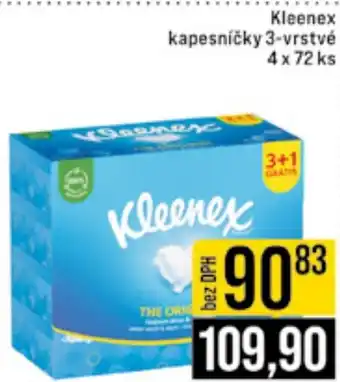 Jip Kleenex kapesníčky 3-vrstvé nabídka